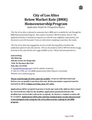 Rental of Below Market Rate Units .